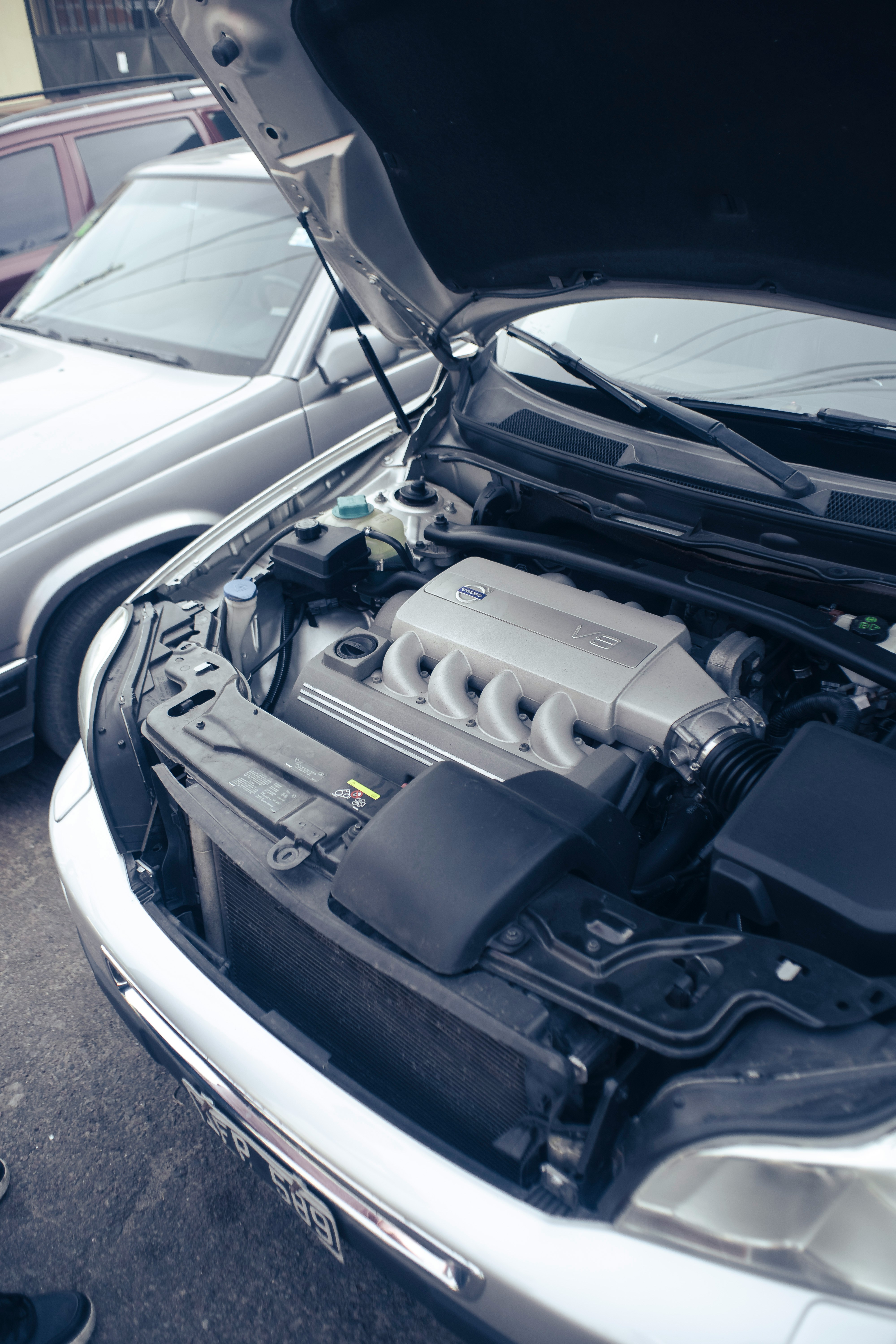 Professional auto service workspace